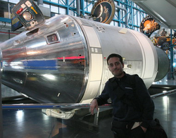 Matteo Negri al Kennedy Space Center